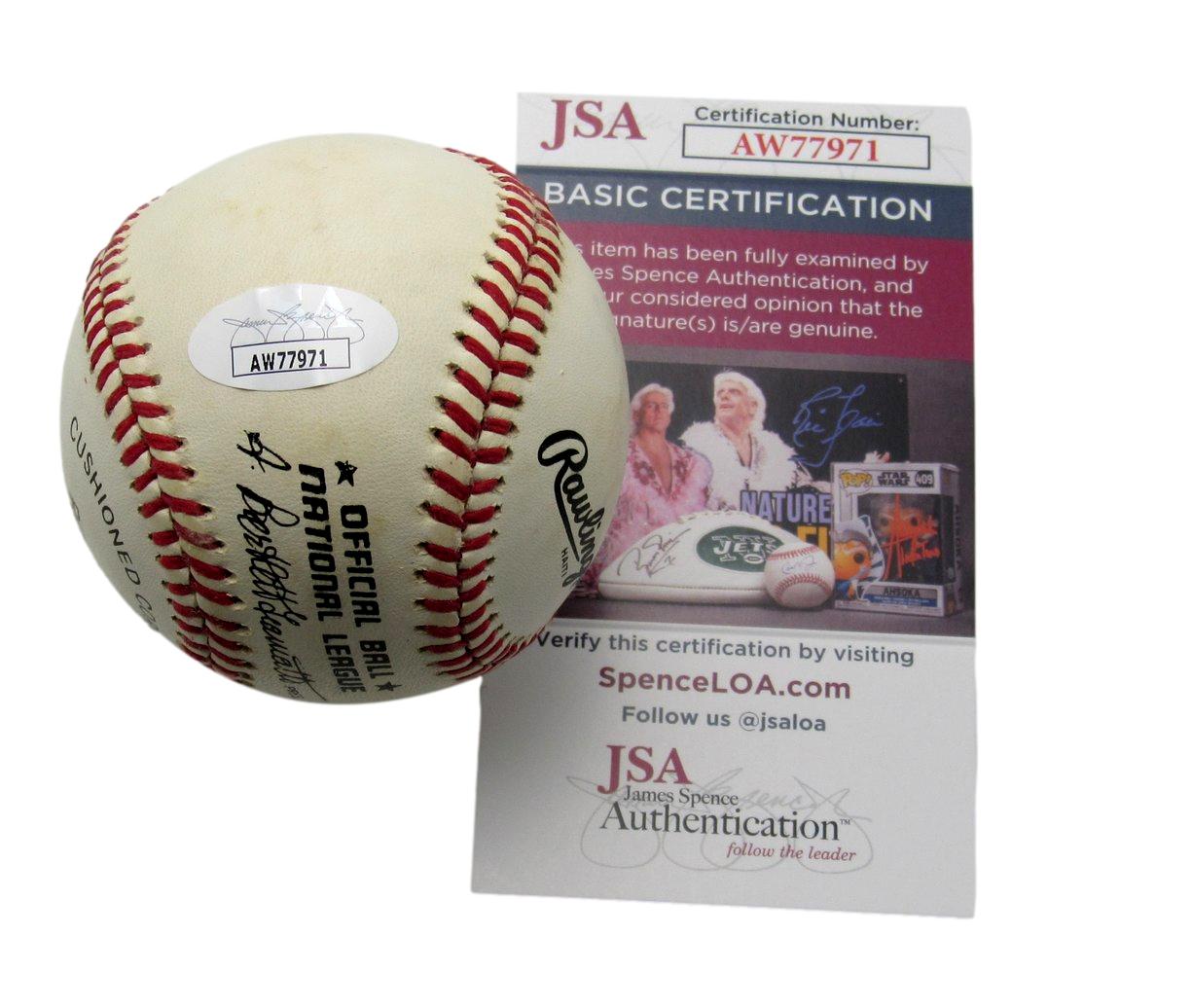 Monte Irvin HOF Signed/Autographed ONL Baseball New York Giants JSA 190555