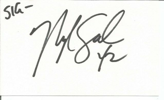 Nykesha Sales WNBA Orlando Miracle Signed/Autographed 3x5 Index Card 150574