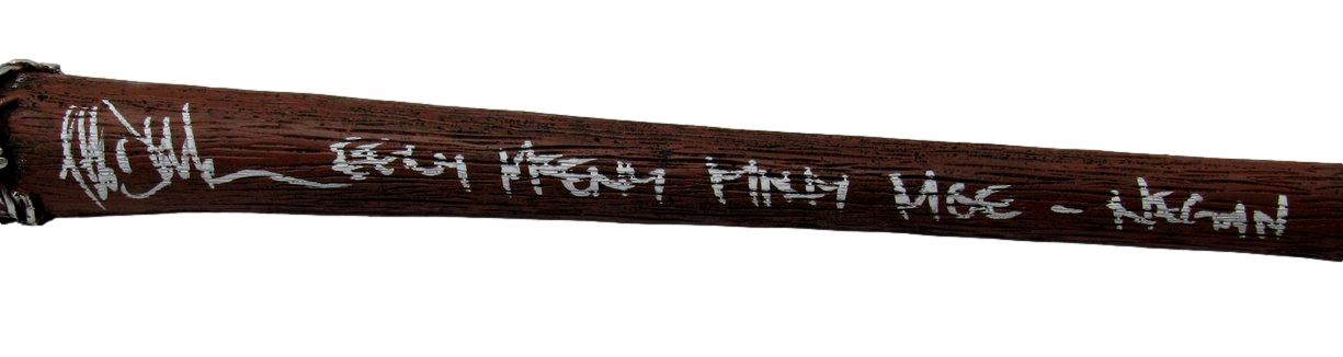 Jeffrey Dean Morgan Negan Signed Lucille Replica Bat "The Walking Dead" JSA 9436