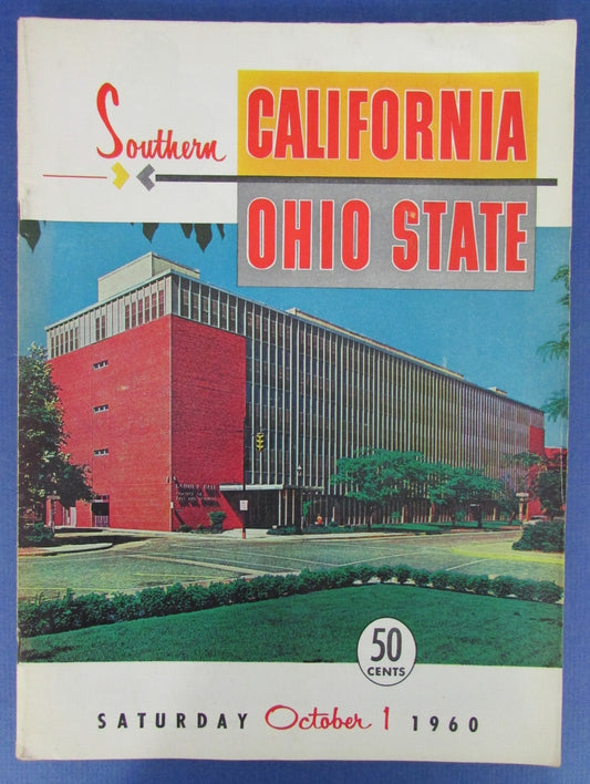 1960 USC vs. Ohio State College Football Program 124099