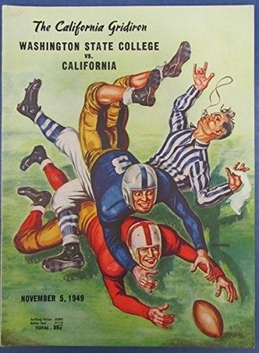 1949 The California Gridiron Washington State v. California Program 126997