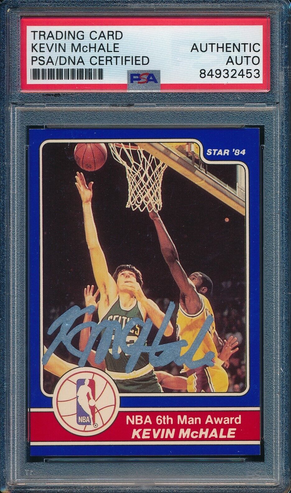 1984 Star Co. #5 Signed/Autographed Kevin McHale HOF Boston Celtics PSA/DNA