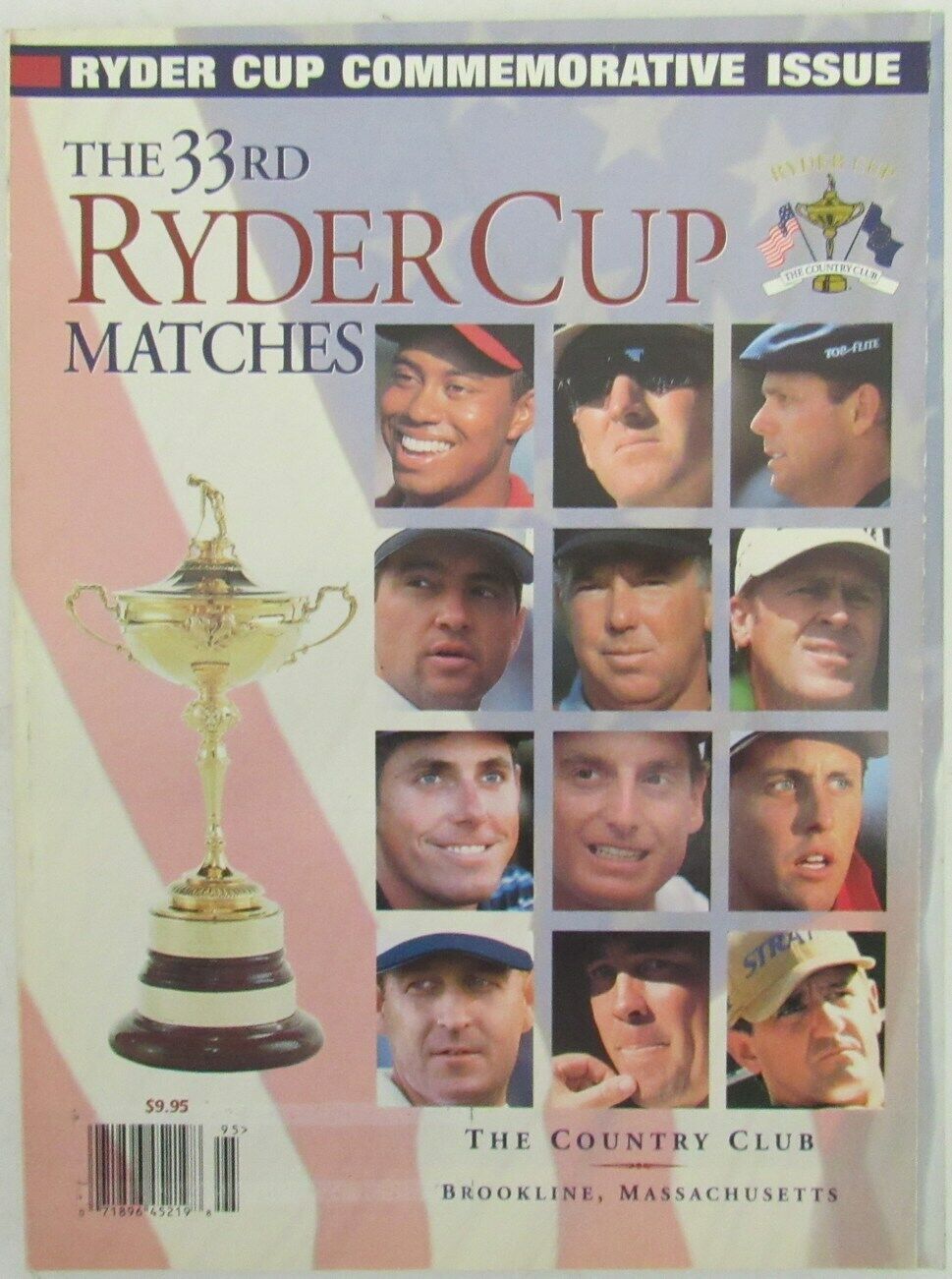 1999 Ryder Cup Program USA at The Country Club, Brookline, MA 159332