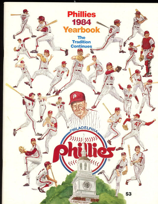 1984 Philadelphia Phillies Yearbook 177644