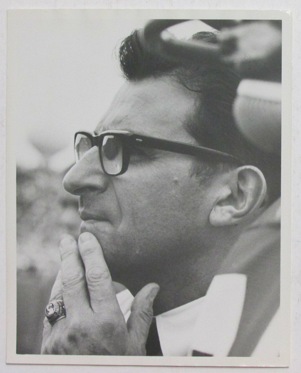 Joe Paterno 1969 Penn State 8X10 Sporting News Wire/Press Photo 146473