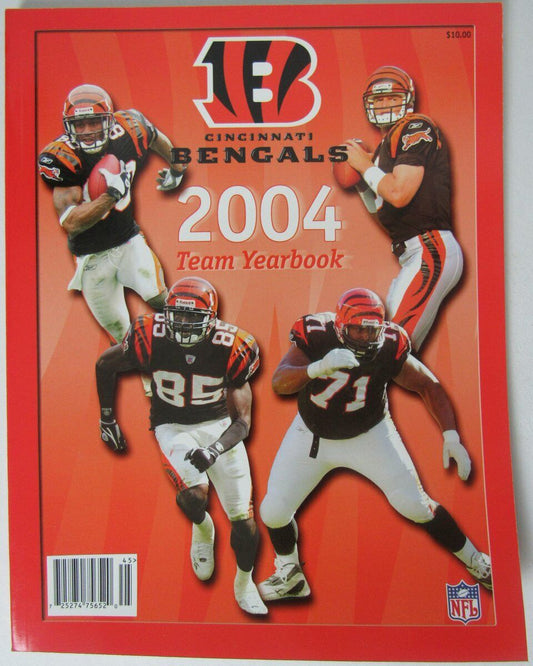 2004 Cinncinnati Bengals NFL Football Official Team Yearbook 146156