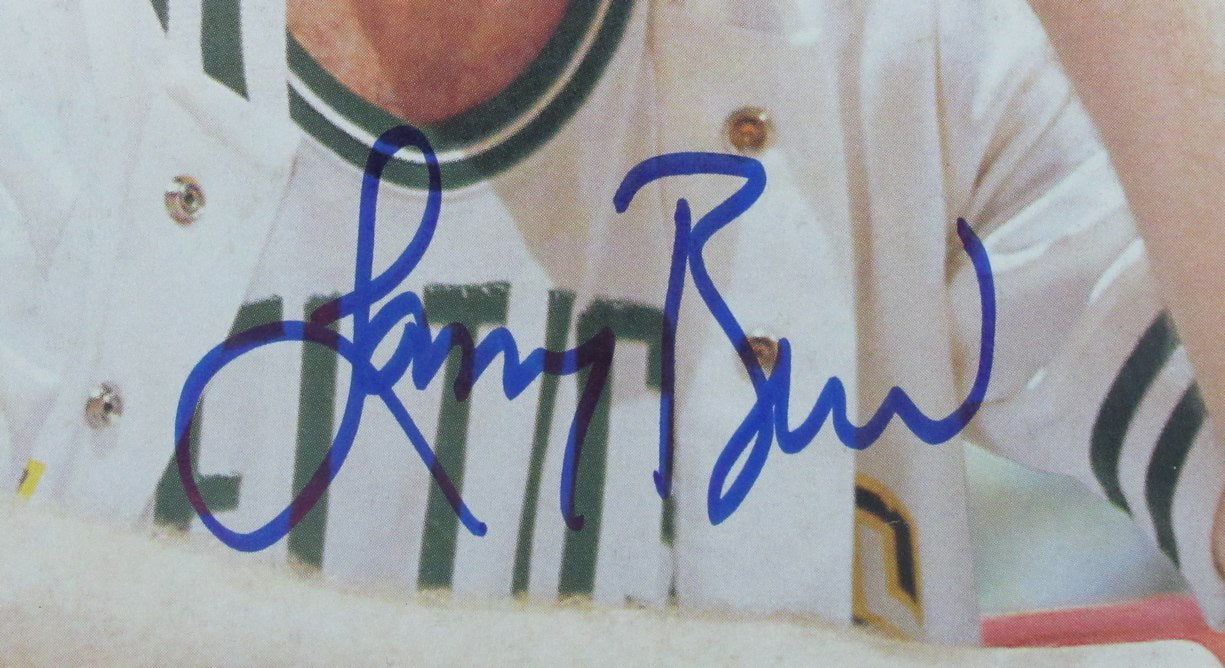 Larry Bird Signed 1986 Sports Illustrated Magazine No Label JSA Witness 189242