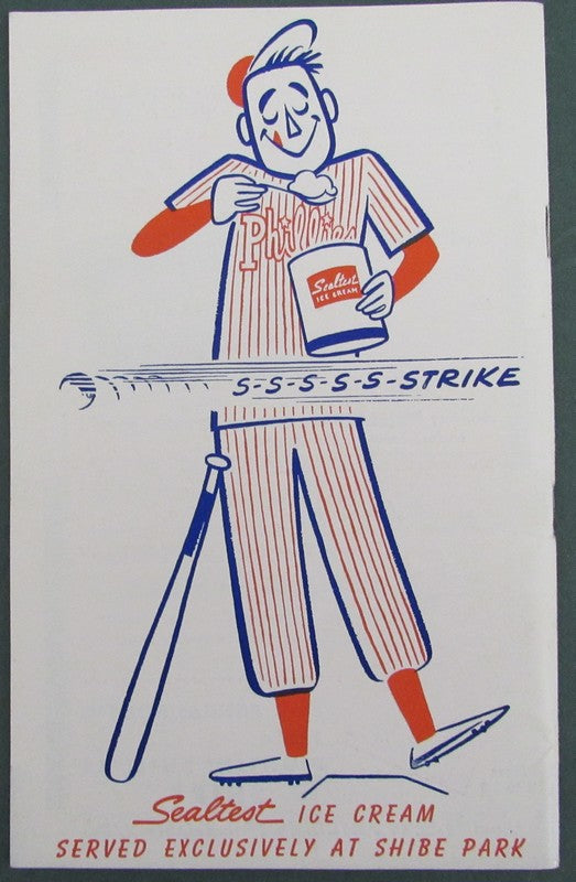 1950 Philadelphia Phillies Year Book/Media Guide with Mailing Envelope 188425