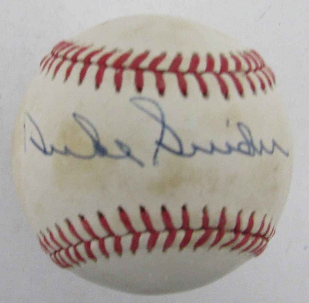 Duke Snider/ Johnny Mize HOF'ers Dual-Signed/Autographed ONL Baseball JSA 192467