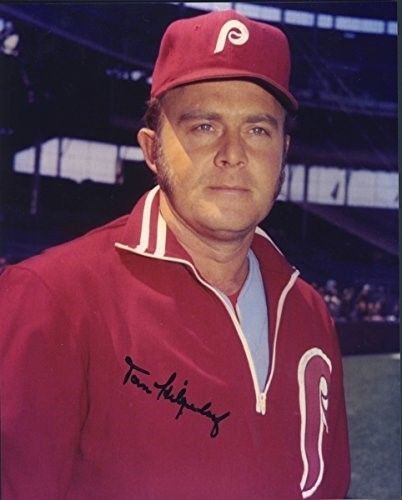 Tom Hilgendorf Philadelphia Phillies Autographed/Signed 8x10 Photo 123253