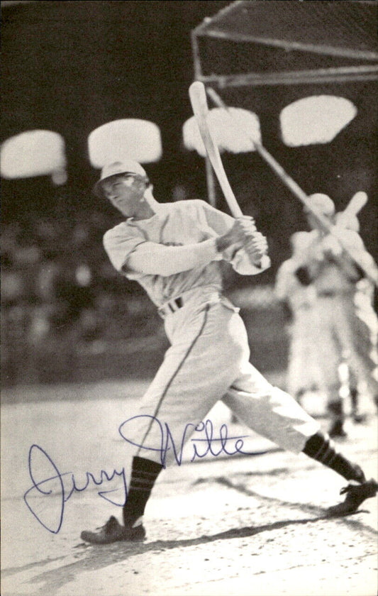 Jerry Witte Browns d. 2002 Signed/Autographed 3x5  Photo 179344