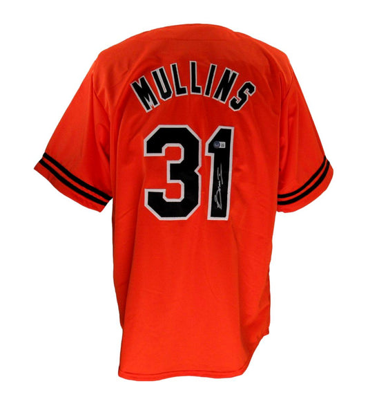 Cedric Mullins Signed Orange Custom Baseball Jersey Orioles Beckett 186236