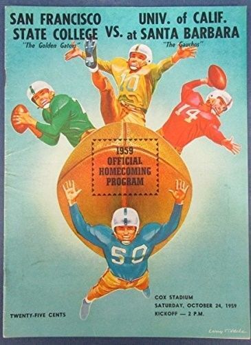 1959 San Francisco State v. UC Santa Barbara Football Program 127001