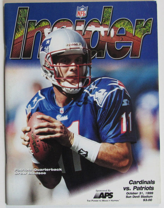 October 31, 1999 Arizona Cardinals vs. New England Patriots NFL Insider Program