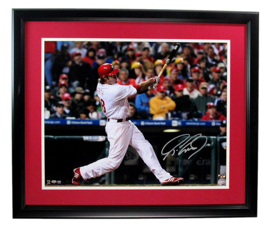 Jason Werth Signed/Auto 16x20 Photo Philadelphia Phillies Framed Hunt 189408