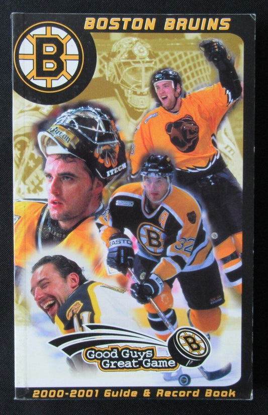 2000-2001 Boston Bruins Media Guide and Record Book 176514