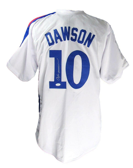 Andre Dawson HOF Signed/Auto Montreal Expos Custom Baseball Jersey JSA 166131