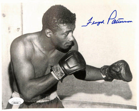 Floyd Patterson Signed/Autographed Vintage 8x10 B/W Photo JSA 193174