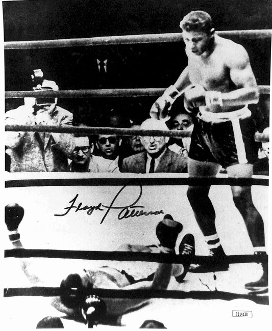 Floyd Patterson Signed/Autographed Vintage 8x10 B/W Photo JSA 193175