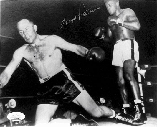 Floyd Patterson Signed/Autographed Vintage 8x10 B/W Photo JSA 193176