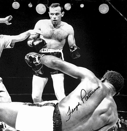 Floyd Patterson Signed/Autographed Vintage 8x10 B/W Photo JSA 193178