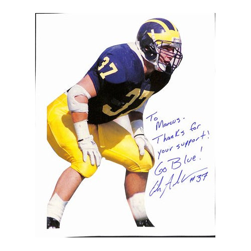 Eric Anderson Signed/Inscribed 6x9 Magazine Photo Michigan 187744
