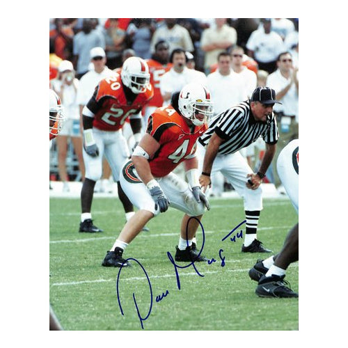 Dan Morgan Signed/Autographed 8x10 Magazine Photo University of Miami 187750