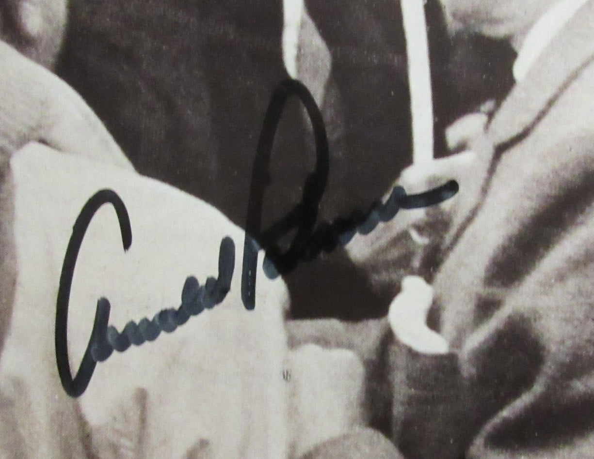 Arnold Palmer Signed/Autographed 12x8 B/W Photo PGA Golf Champ JSA 192665