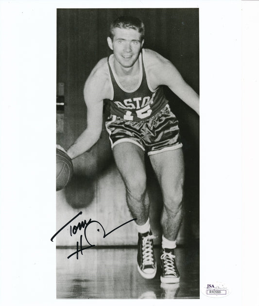Tom Heinsohn HOF Signed/Autographed 4.5x9.5 Photo Boston Celtics JSA 192715