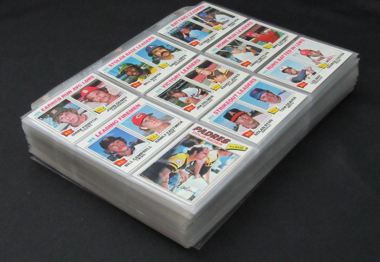 1977 Topps Baseball Complete Set (1-660) Ryan Dale Murphy RC Dawson RC 193635