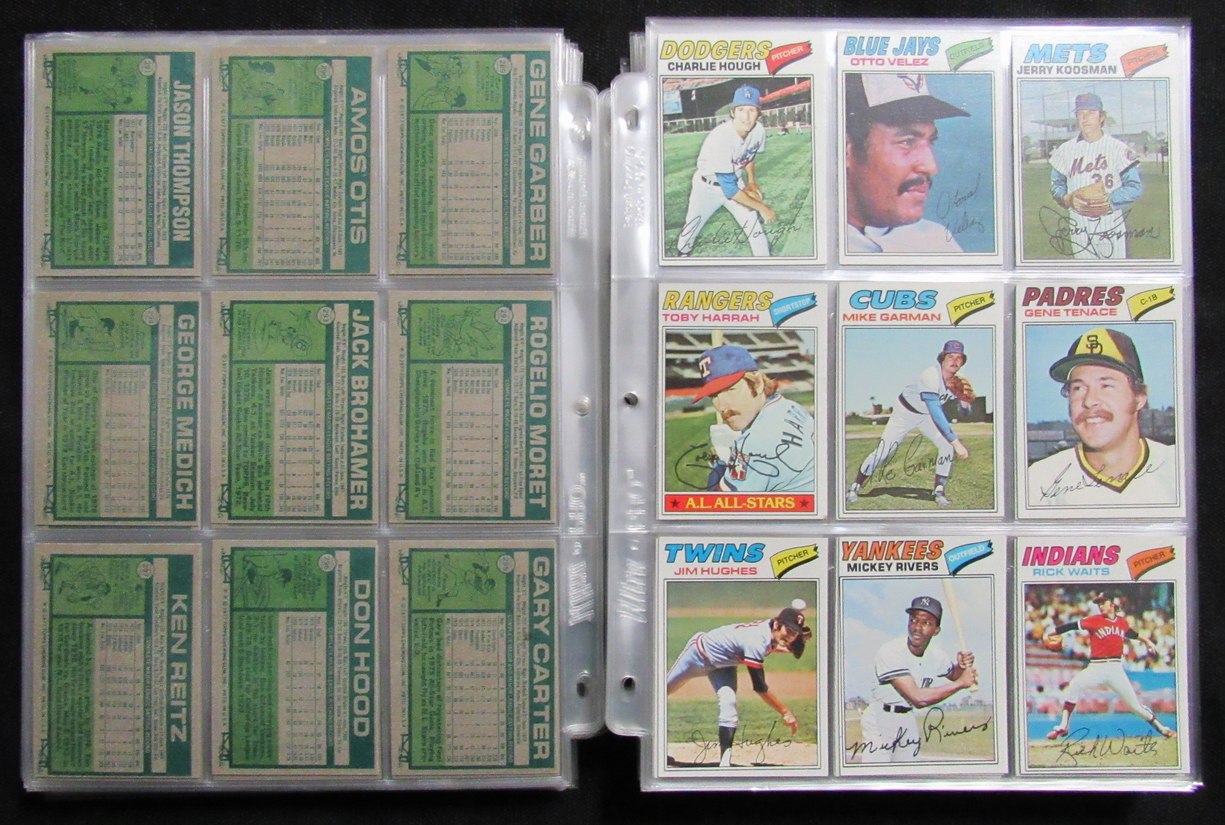 1977 Topps Baseball Complete Set (1-660) Ryan Dale Murphy RC Dawson RC 193635