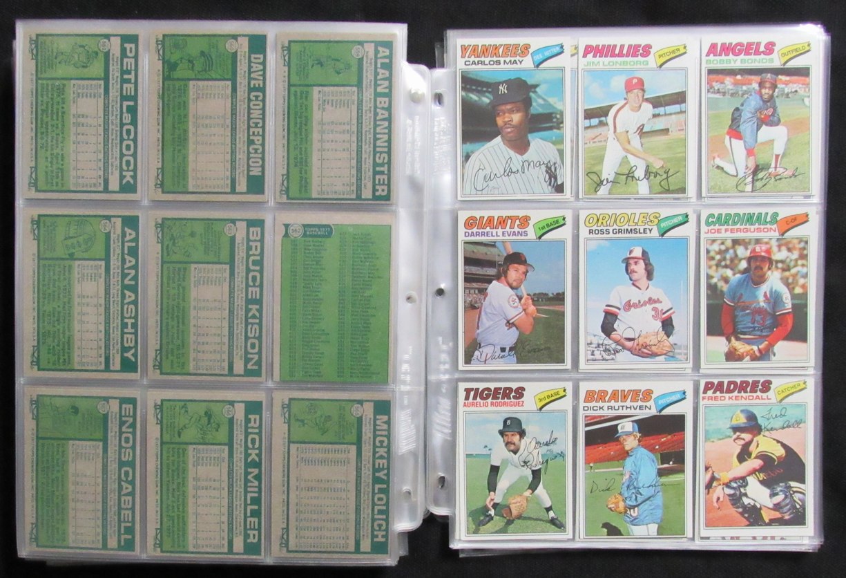 1977 Topps Baseball Complete Set (1-660) Ryan Dale Murphy RC Dawson RC 193635