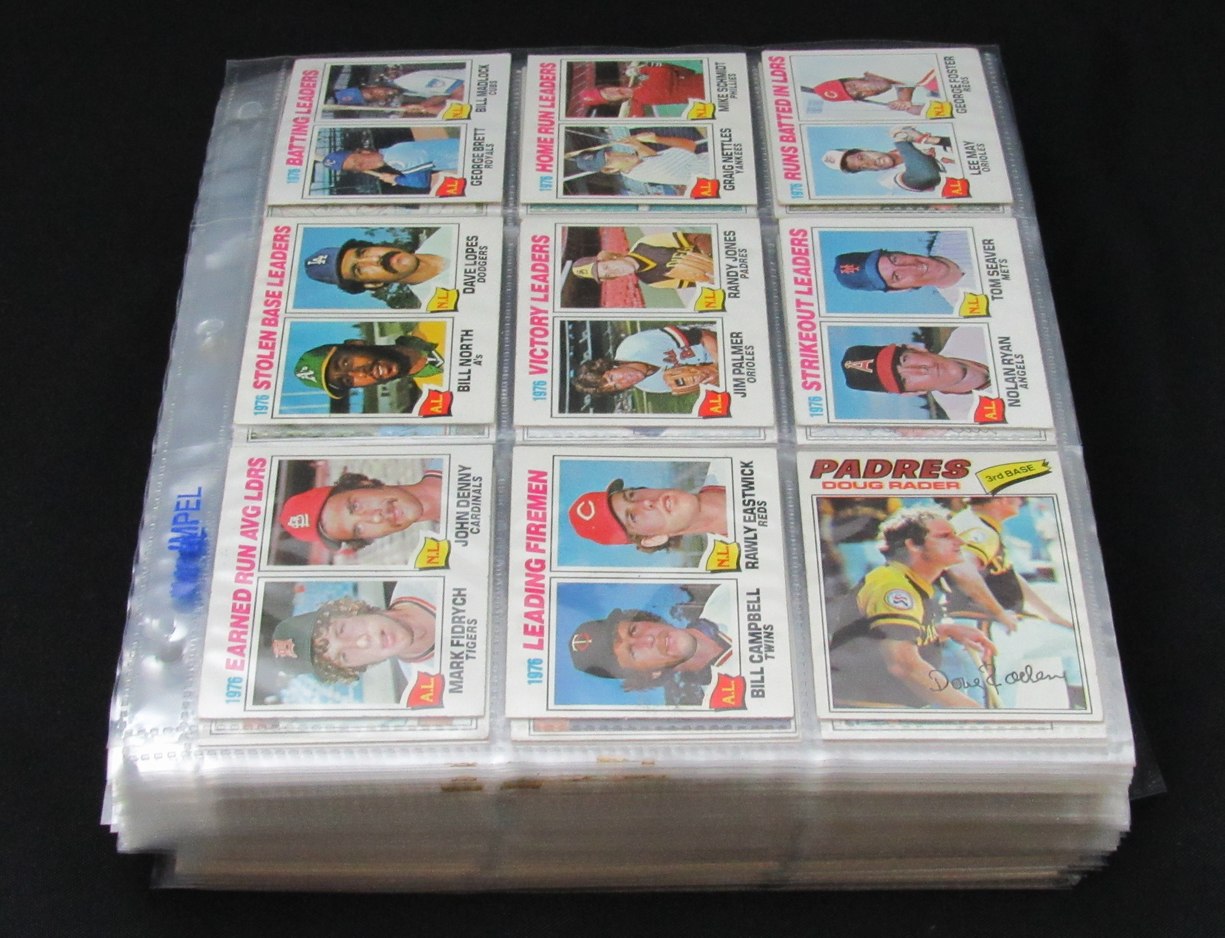 1977 Topps Baseball Complete Set (1-660) Ryan Dale Murphy RC Dawson RC 193609