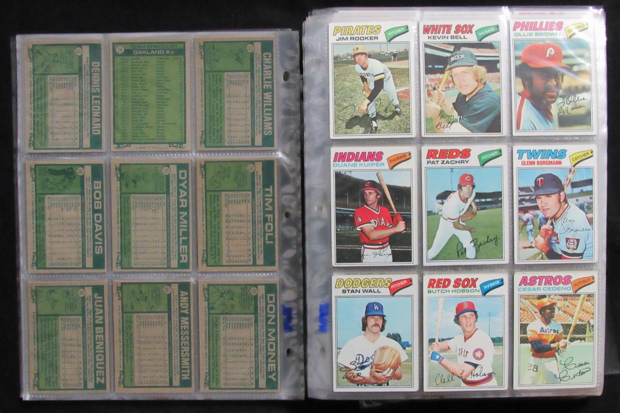 1977 Topps Baseball Complete Set (1-660) Ryan Dale Murphy RC Dawson RC 193609