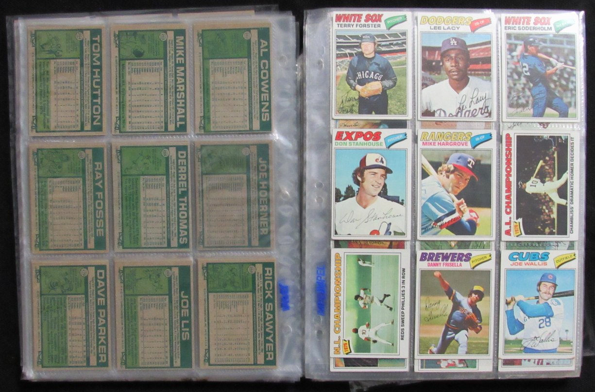 1977 Topps Baseball Complete Set (1-660) Ryan Dale Murphy RC Dawson RC 193609