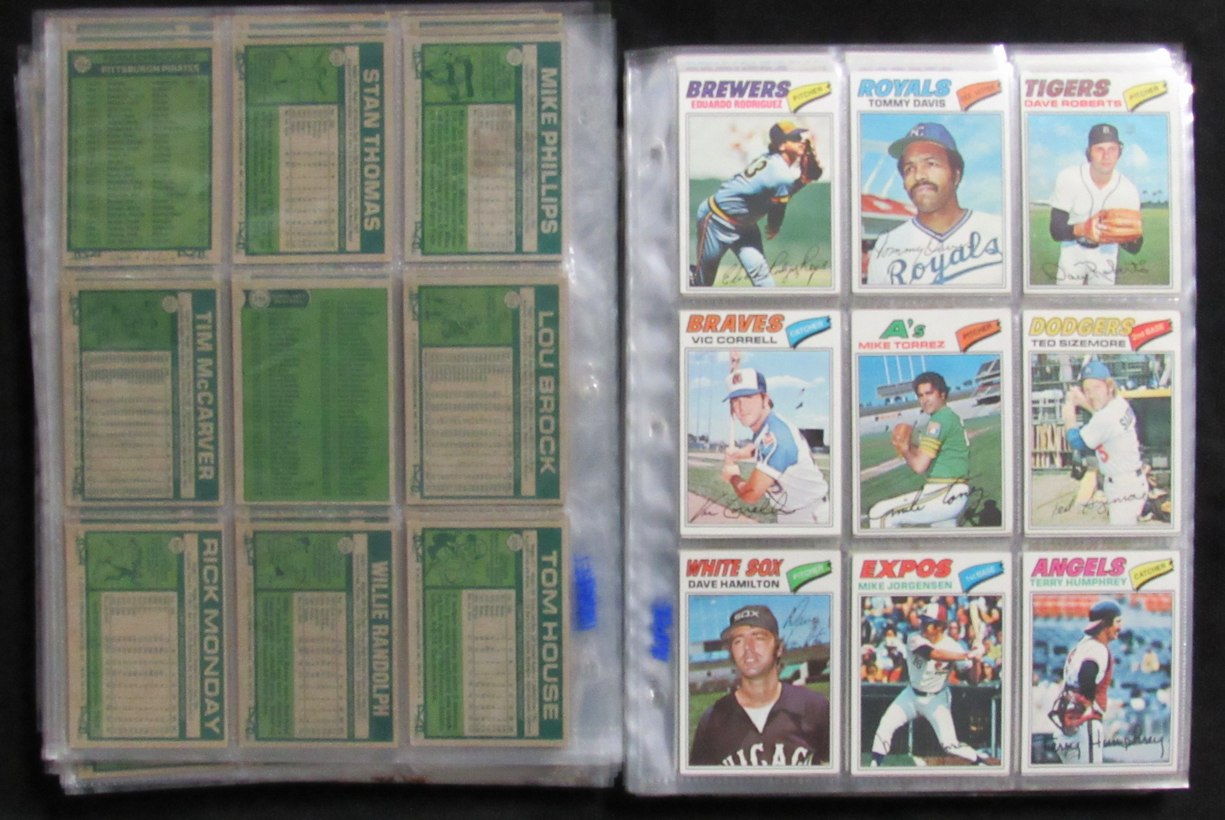 1977 Topps Baseball Complete Set (1-660) Ryan Dale Murphy RC Dawson RC 193609