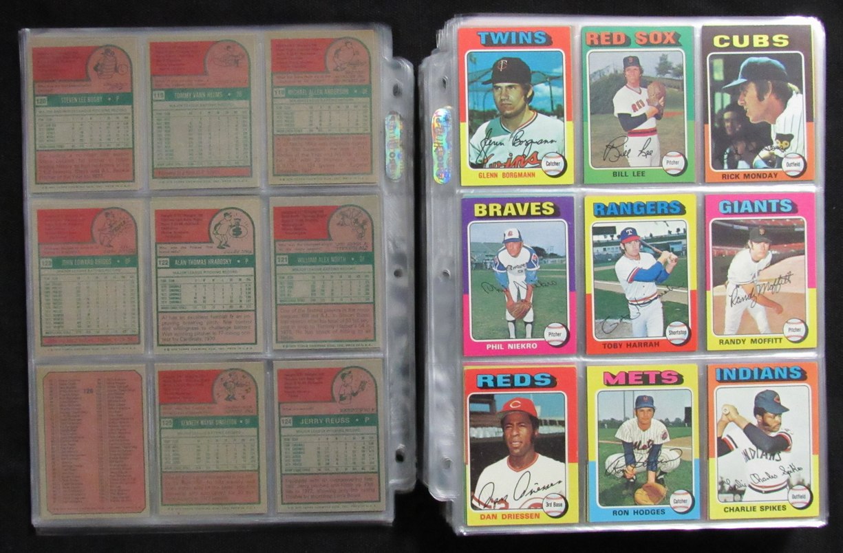 1975 Topps Baseball Card Complete Set (1-660) Brett Yount Aaron Schmidt 193611