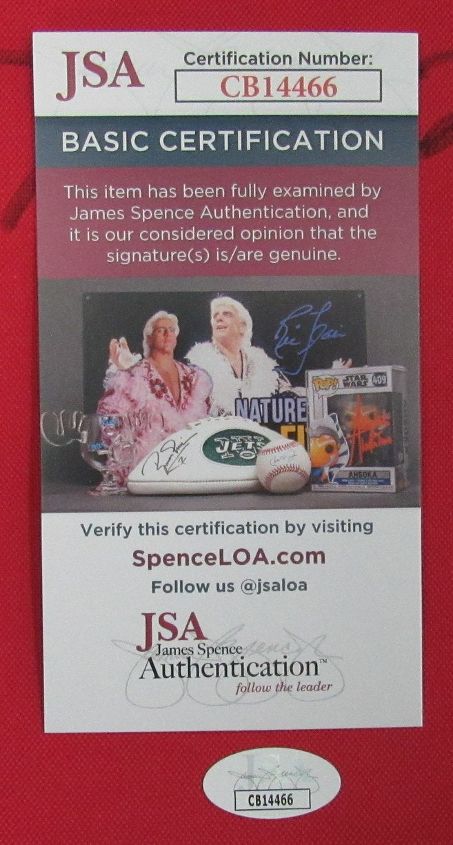 Dante Hall Signed/Autographed White Custom Football Jersey KC Chiefs JSA 193584