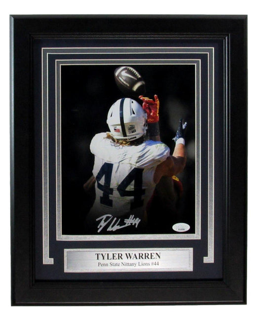 Tyler Warren Signed/Autographed 8x10 Photo Penn State Framed JSA 192724