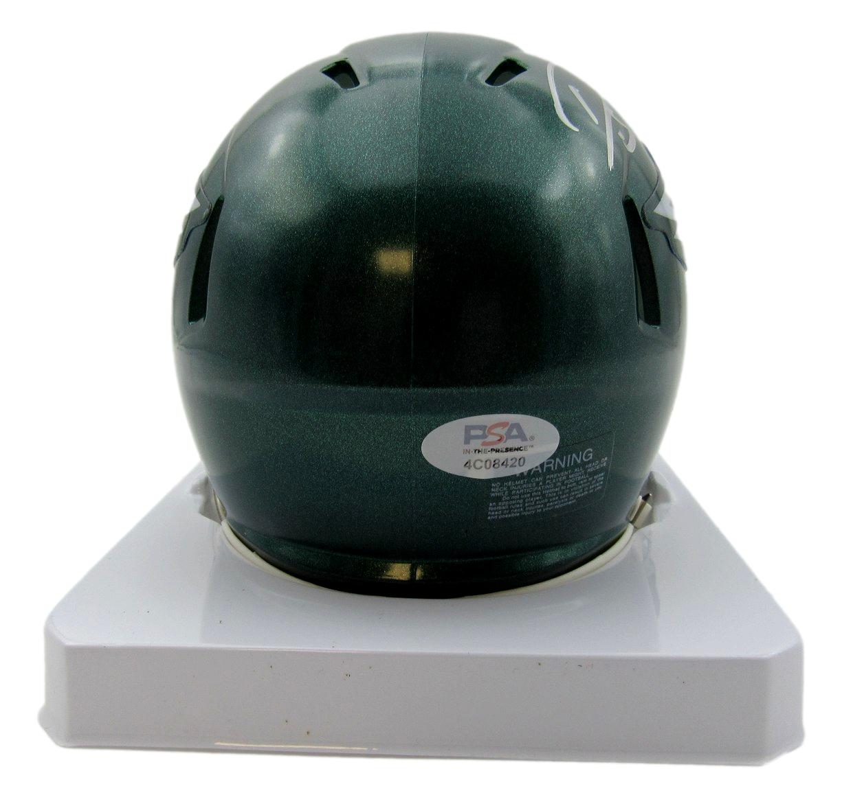 Darius Slay Signed/Autographed Speed Mini Football Helmet Eagles PSA/DNA 193655