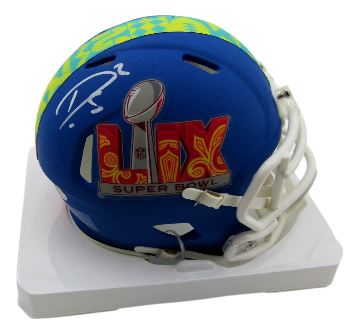 Darius Slay Signed/Autographed Super Bowl 59 Mini Helmet Eagles PSA/DNA 193656