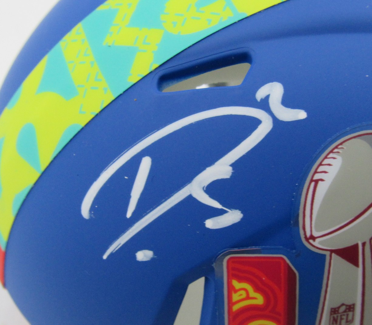 Darius Slay Signed/Autographed Super Bowl 59 Mini Helmet Eagles PSA/DNA 193656