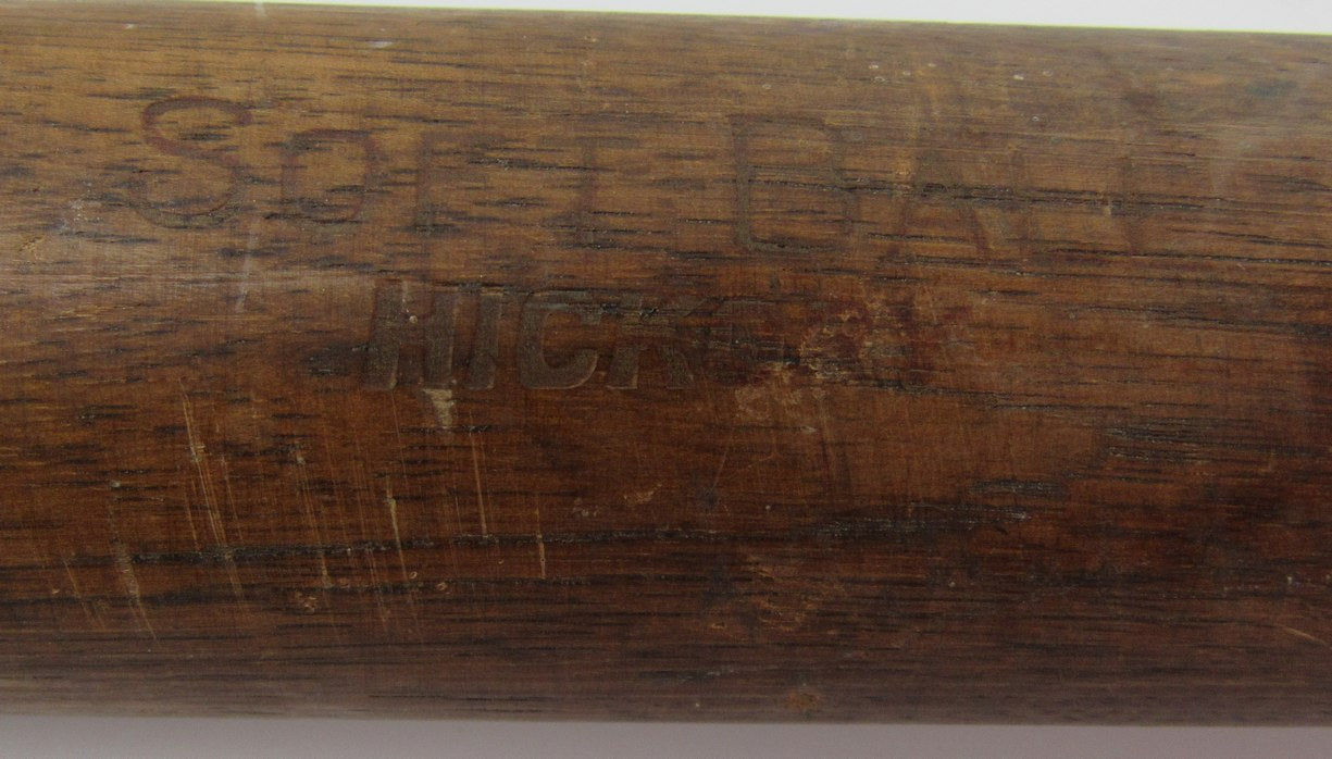 Vintage Spalding Brown Hickory 34 inch Baseball Bat UNSIGNED 192631
