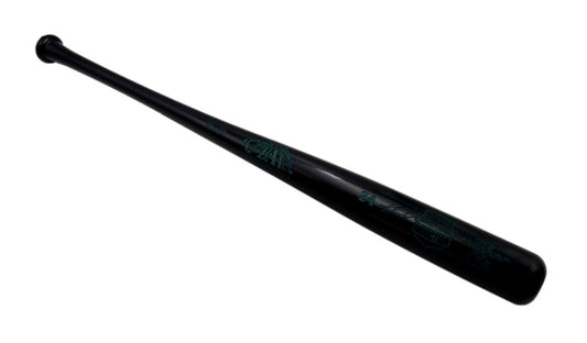 Ken Griffey Jr. HOF Black Cooperstown Bat with Stats Mariners UNSIGNED 192633