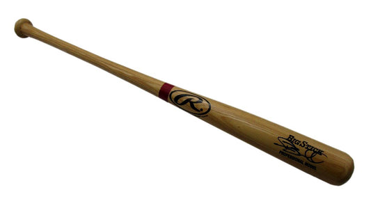 Pat Burrell Phillies Signed/Auto Blonde Big Stick Baseball Bat JSA 192635