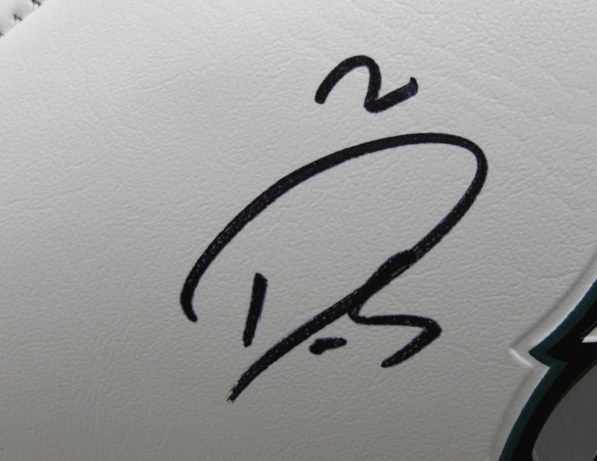 Darius Slay Signed/Autographed White Eagles Logo Football PSA/DNA 193654