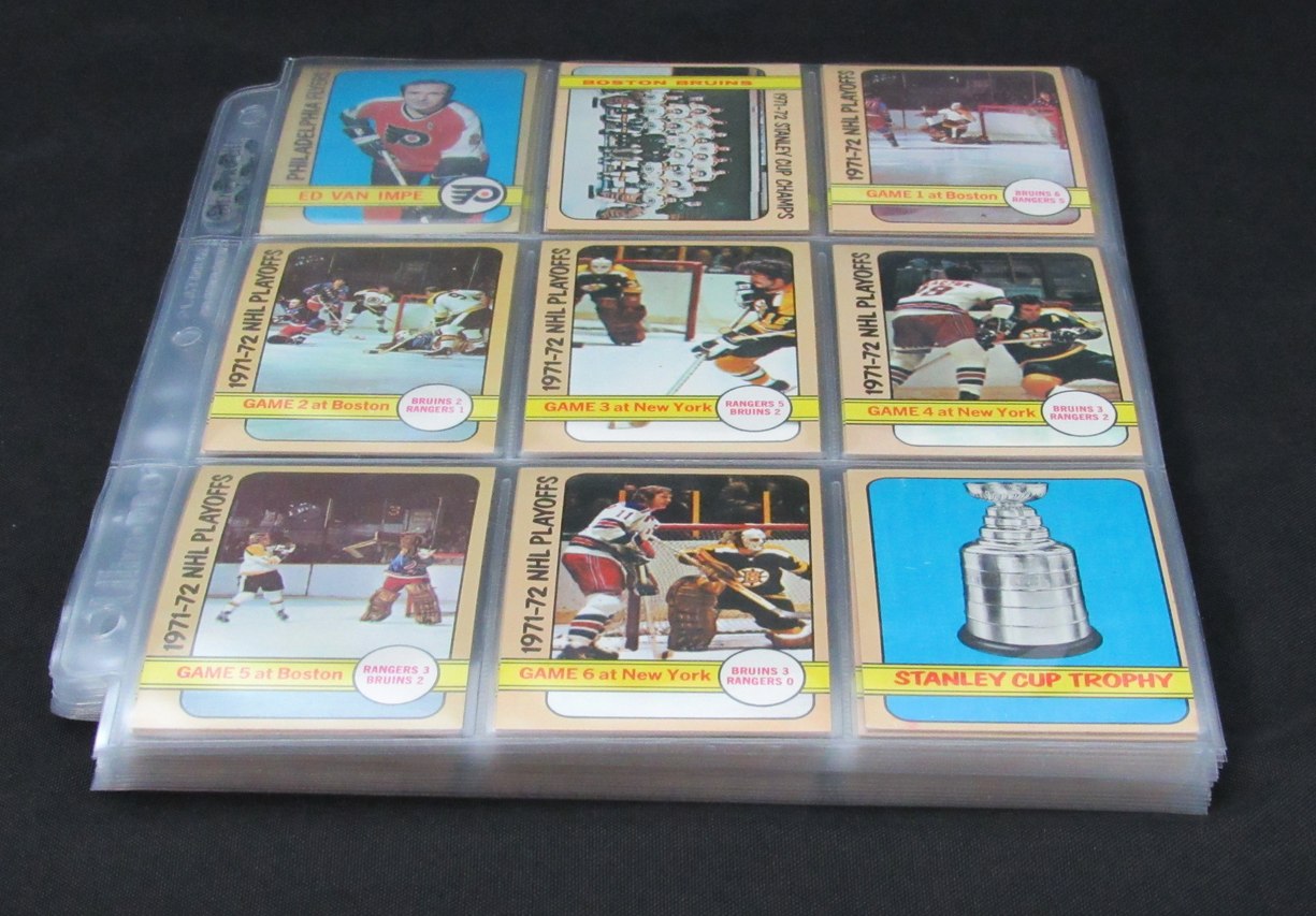 1972-73 Topps Hockey Cards Complete Set (1-176) Bobby Orr/Guy Lafleur 193614