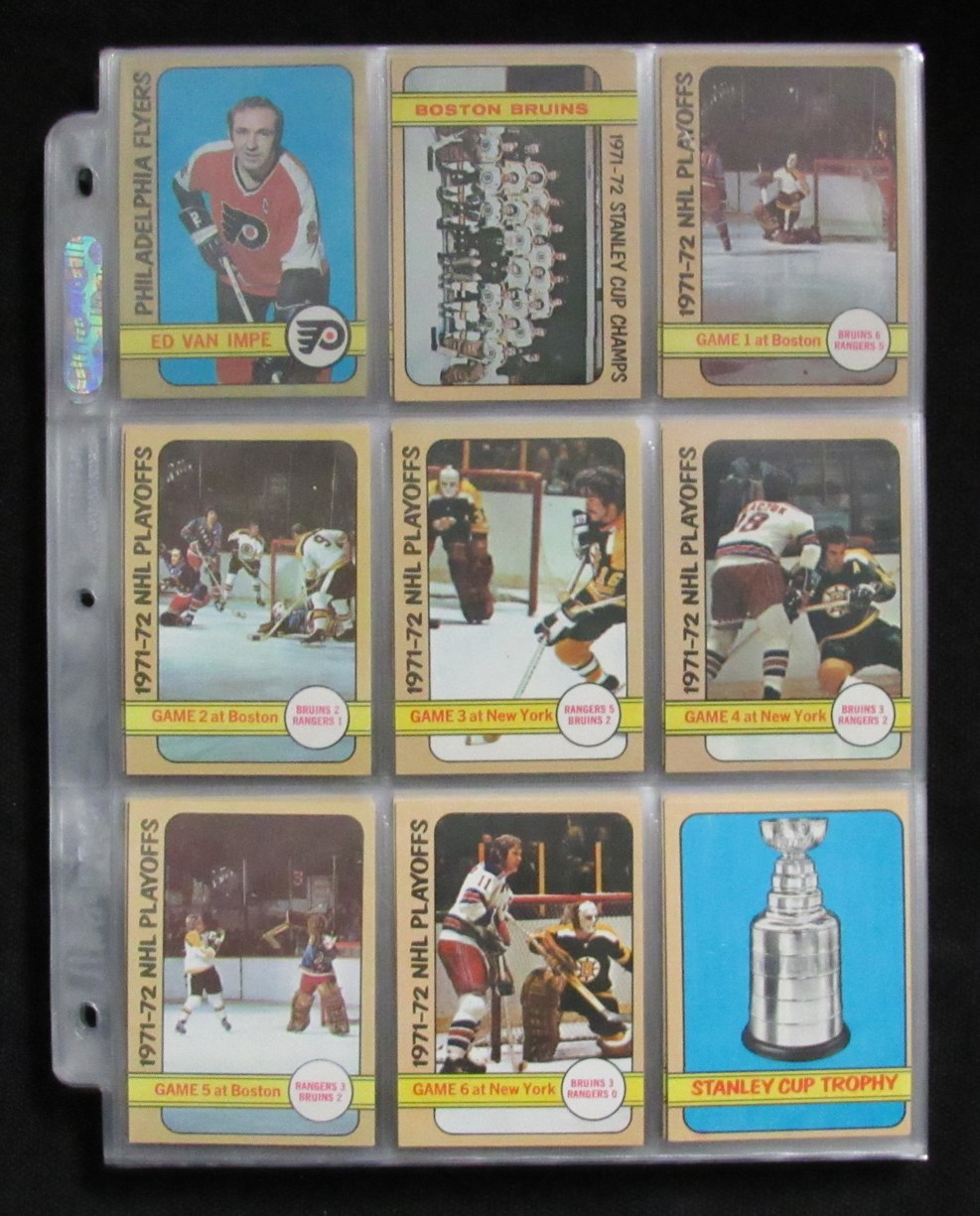 1972-73 Topps Hockey Cards Complete Set (1-176) Bobby Orr/Guy Lafleur 193614