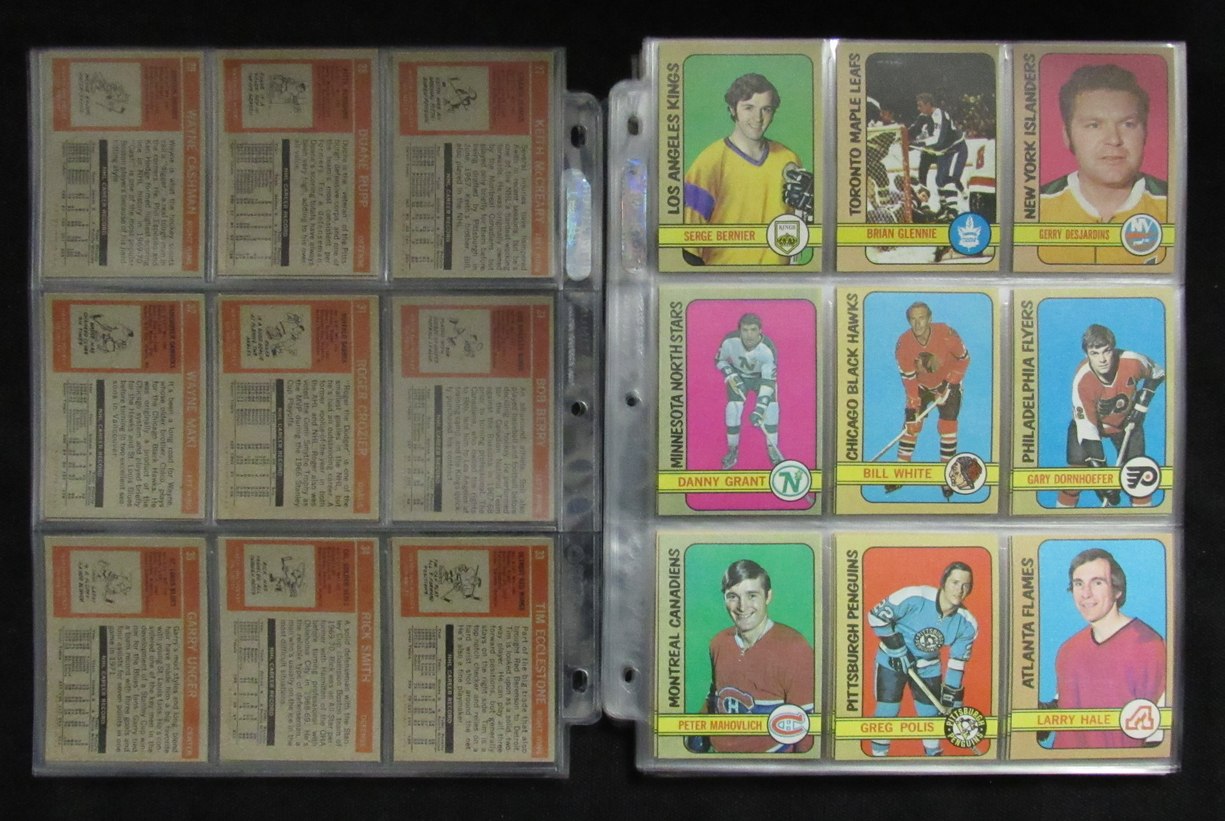 1972-73 Topps Hockey Cards Complete Set (1-176) Bobby Orr/Guy Lafleur 193614
