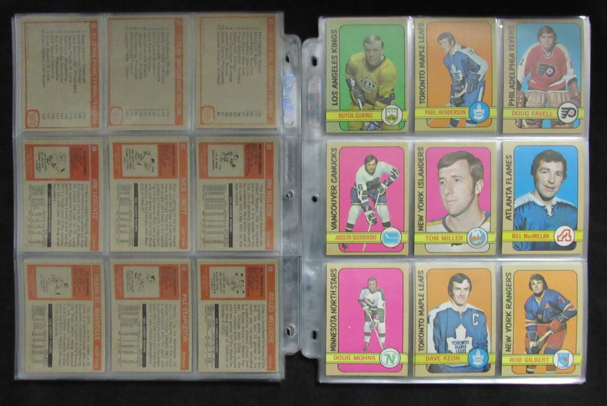 1972-73 Topps Hockey Cards Complete Set (1-176) Bobby Orr/Guy Lafleur 193614